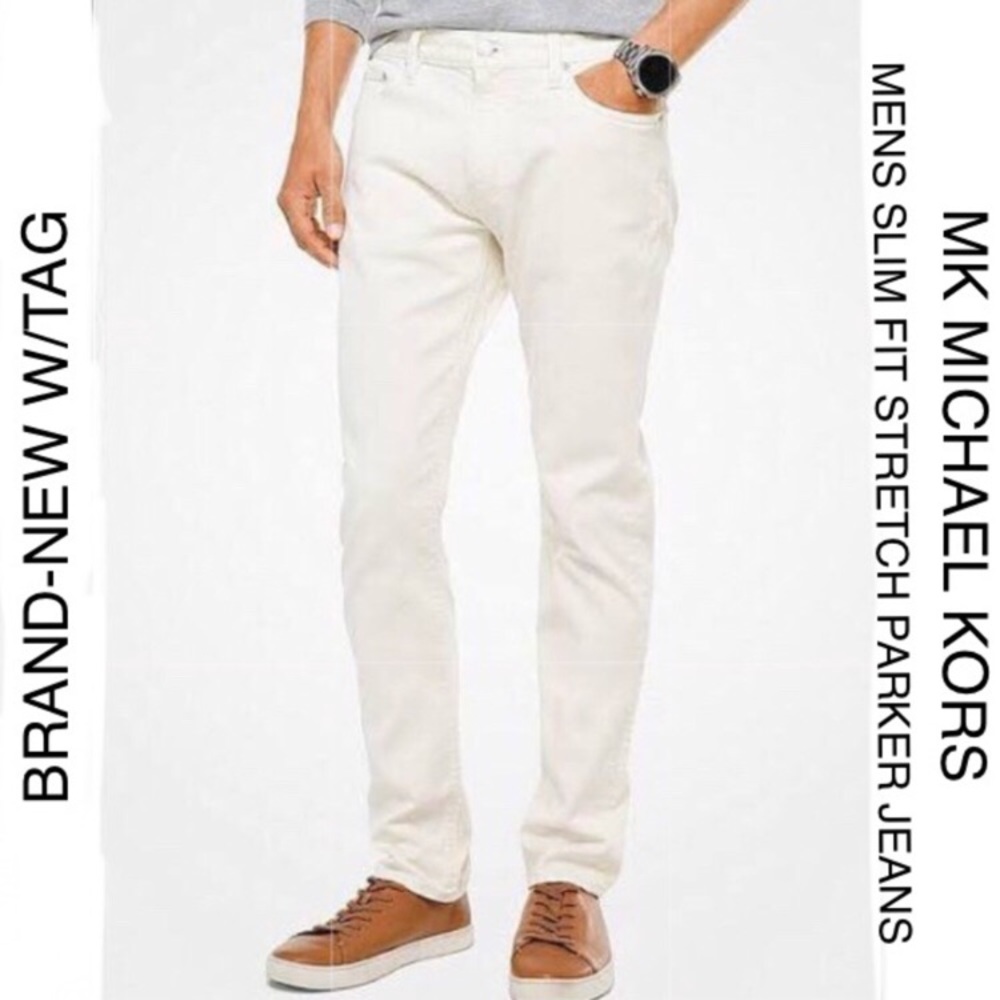 MICHAEL KORS MENS SLIM FIT PARKER JEANS SIZE 30x32